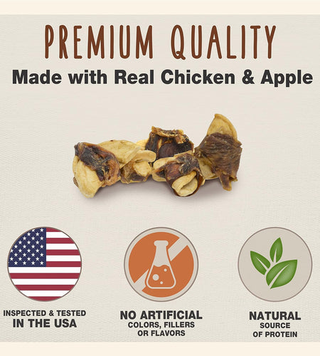 Gourmet Chicken & Apple Wrapped Dog Treats 28 Oz.