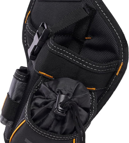 - Drill Holster W/Multiple Tool Loops and Angled Design to Evenly Balance Weight on Belt - (TB-220-B)