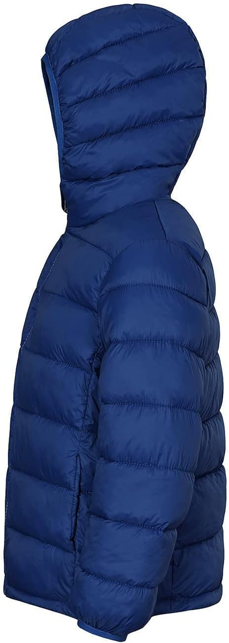 Hooded Puffer Jackets for Boys and Girls – Lightweight and Packable – Autumn and Winter Coat, Warm and Comfy